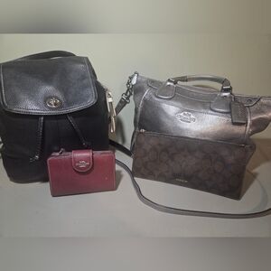 Coach Lot/Bundle Of 4 Items